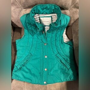 Maurice’s Y2K Women’s Vest in A teal-green Color